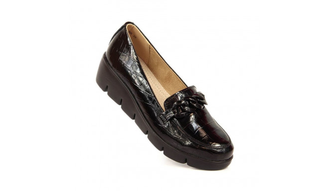 Filippo W PAW364 patent leather shoes, black (41)