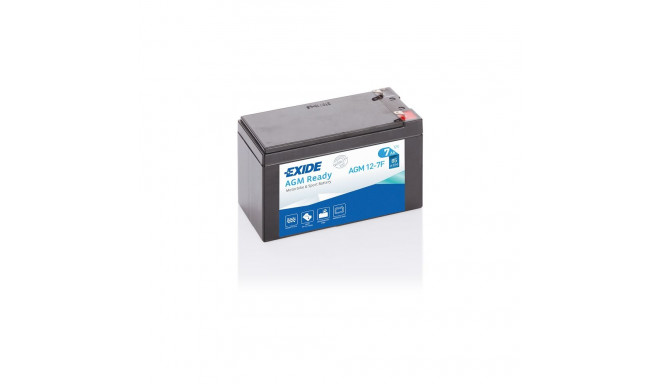 12V 7Ah AGM12-7F 150x65x100+- Exide