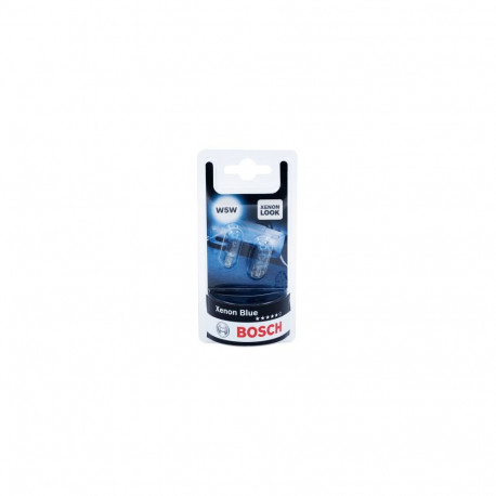 Bosch W5W 12V 5W Xenon Blue 2tk