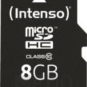 Intenso microSD-Card Class10 8GB Speicherkarte