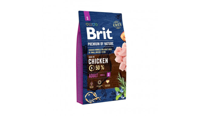 Brit Premium by Nature Adult S полноценный корм для взрослых собак 8кг