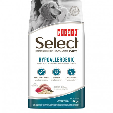 Select Hypoallergenic complete food for adult dogs 10kg