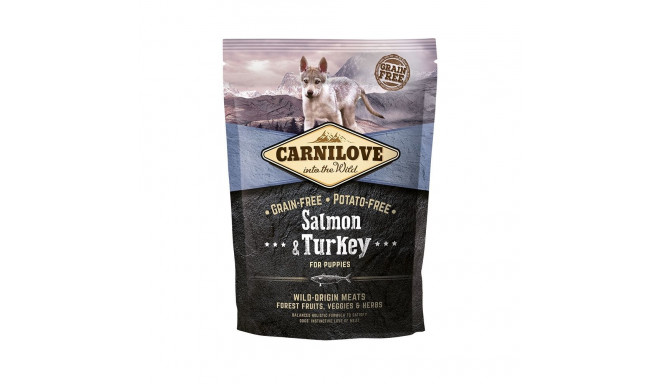 Carnilove Salmon & Turkey for Puppies koeratoit 1,5 kg