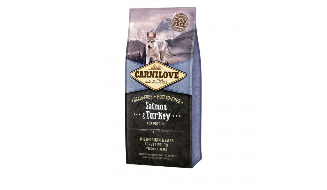 Carnilove Salmon & Turkey for Puppies koeratoit 12 kg