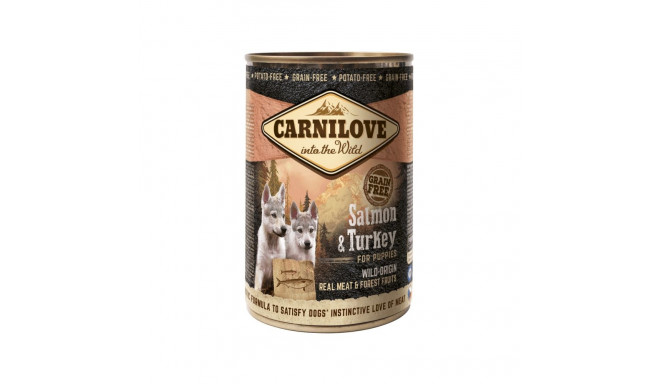 Carnilove Salmon & Turkey konserv kutsikatele 400g