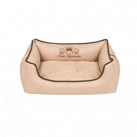 Cazo Soft Bed Royal Line beež pesa koertele 65x50 cm