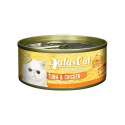 Aatas Cat Tantalizing Tuna & Chicken canned food for cats 80g