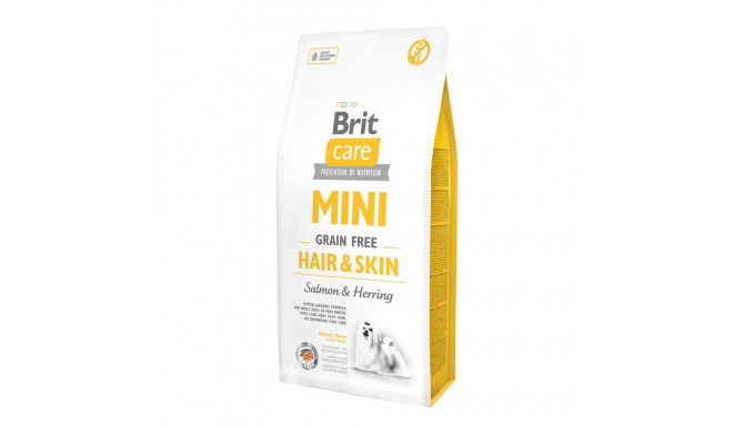 Brit Care Mini Hair & Skin teraviljavaba koeratoit 7 kg