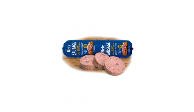 Brit Premium Sport Beef & Fish sausage for dogs 800g