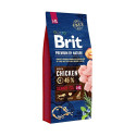 Brit Premium by Nature Senior L+XL полноценный корм для собак 15кг