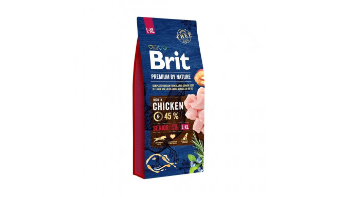 Brit Premium by Nature Senior L+XL complete food for dogs 15kg
