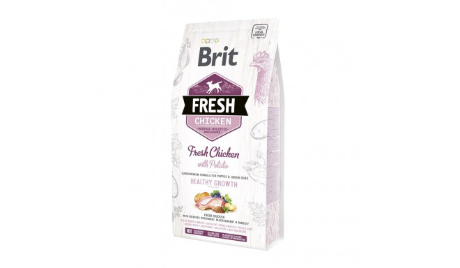 Brit Fresh Chicken with Potato Puppy полноценный корм для щенков 2,5 кг