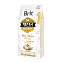 Brit Fresh Chicken with Potato Adult полноценный корм для взрослых собак 2,5 кг