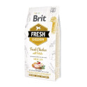 Brit Fresh Chicken with Potato complete food for adult dogs 2,5 kg