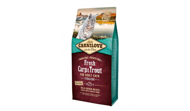 Carnilove Fresh Carp & Trout for Sterilised kassitoit 6 kg