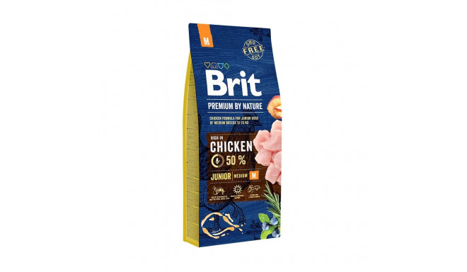 Brit Premium by Nature Junior M koeratoit 15 kg