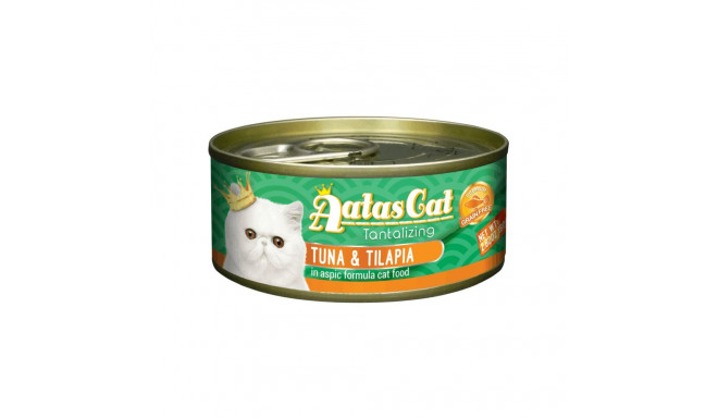 Aatas Cat Tantalizing Tuna & Tilapia консервы для кошек 80г