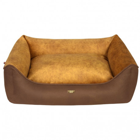 Cazo Soft Bed Velvet Gold pesa koertele 63x48 cm