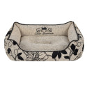 Cazo Exclusive Soft Bed Noir brown bed for dogs 95x75cm