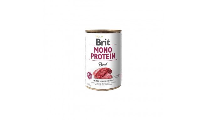 Brit Mono Protein Beef konserv koertele 400g