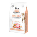 Brit Care Cat Grain-Free Sensitive Healthy Digestion полноценный корм для кошек 0,4кг