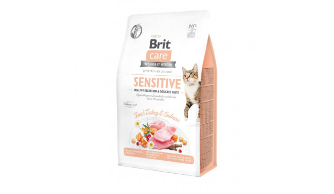 Brit Care Cat Grain-Free Sensitive Healthy Digestion complete food for cats 0,4kg