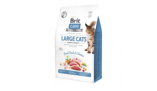 Brit Care Cat Grain-Free Large Cats Power Vitality complete food for cats 0,4kg