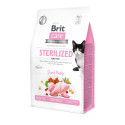 Brit Care Cat Grain-Free Sterilized Sensitive полноценный корм для кошек 0,4кг