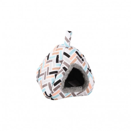 Flamingo Clavio soft igloo house for hamster 13x13x15cm