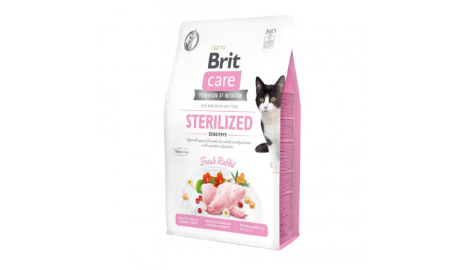 Brit Care Cat Grain-Free Sterilized Sensitive complete food for cats 2kg