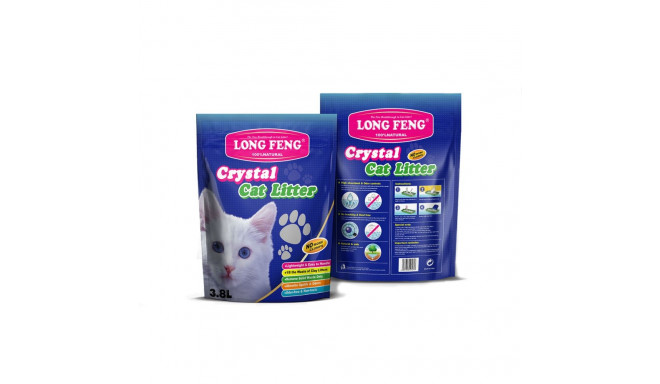 Long Feng odorless silicate sand for cats 3.8L