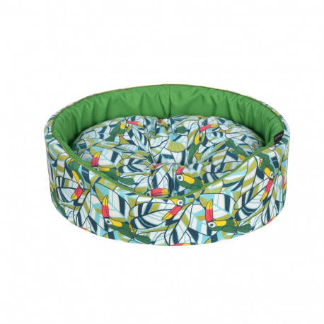 Cazo Foam Bed Cotton Toucan pesa koertele 60x50 cm