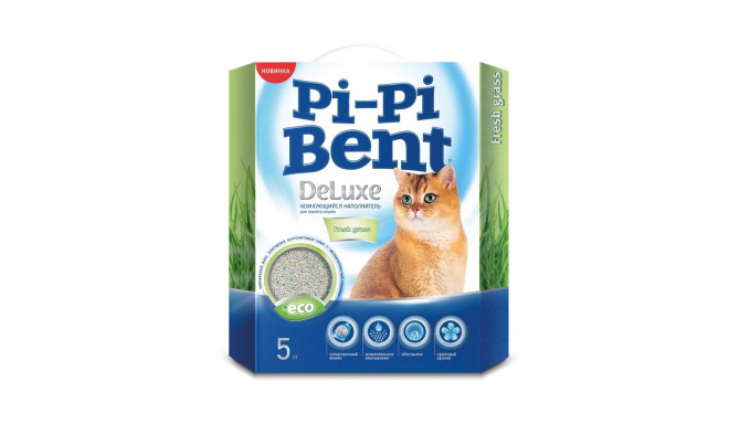 Pi-Pi Bent Deluxe Fresh Grass cat litter 5kg