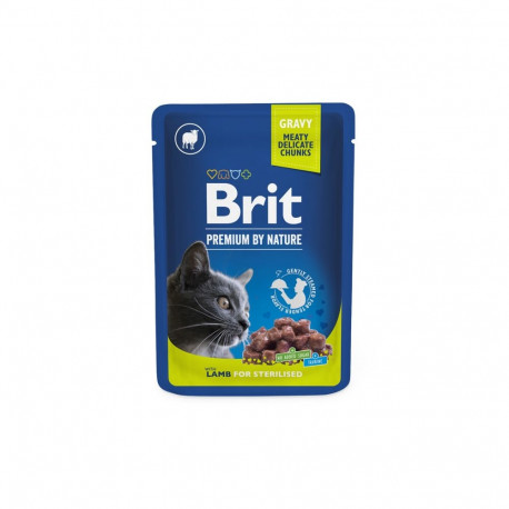 Brit Premium Lamb märgtoit steriliseeritud kassidele 100g