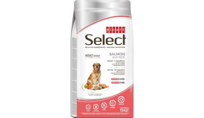 Select Adult Sensitive Salmon and Rice complete food for adult dogs 12kg