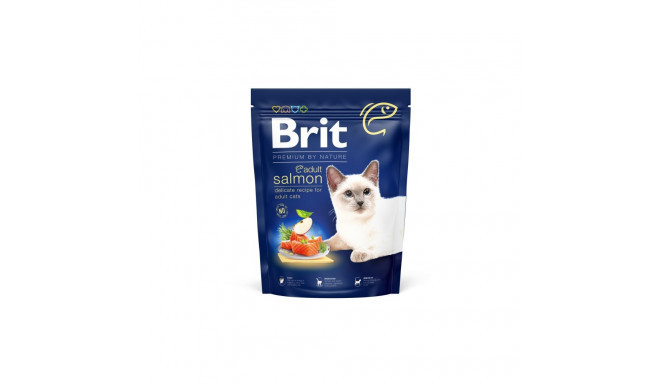 Brit Premium Cat Adult Salmon,cat food 300g