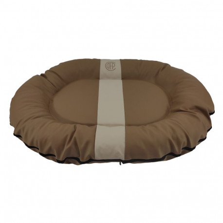 Cazo Oval Bed Oslo latte tooni pesa koertele 105x140x17 cm
