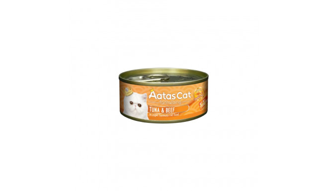 Aatas Cat Tantalizing Tuna & Beef can for cats 80g