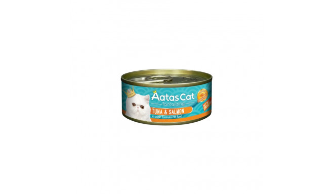 Aatas Cat Tantalizing Tuna & Salmon консервы для кошек 80г