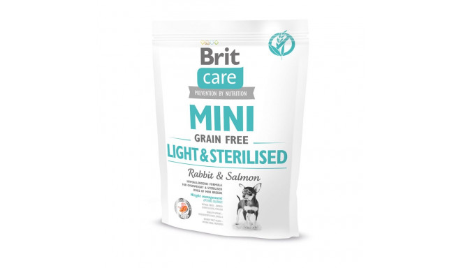 Brit Care Mini Light & Sterilised grain-free dog food 400g