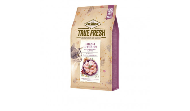 Carnilove True Fresh Cat Chicken полнорационный корм для кошек 4,8кг