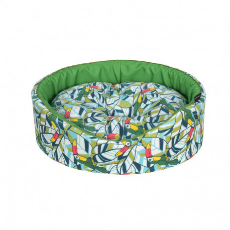 Cazo Foam Bed Cotton Toucan pesa koertele 44x38 cm
