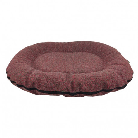Cazo Oval Bed Luna punane pesa koertele 90x120x16 cm