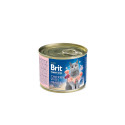 Brit Premium konserv kassile Chicken with Hearts 200g