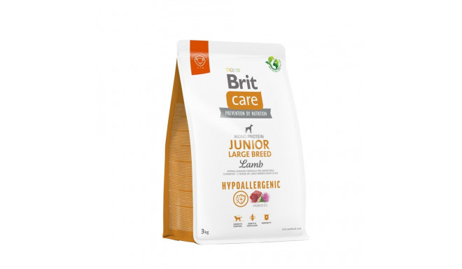 Brit Care Hypoallergenic Junior Large Breed Lamb dog food 3kg