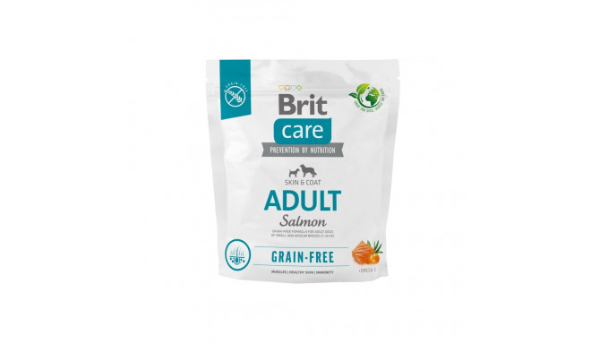 Brit Care Grain-Free Adult Salmon dog food 1kg