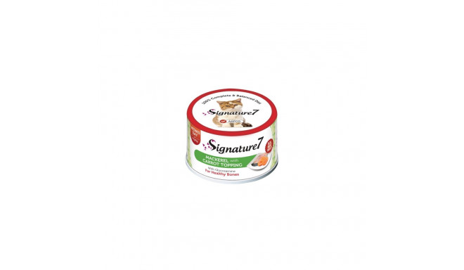 Signature7 Mackerel with Carrot can for cats 70g