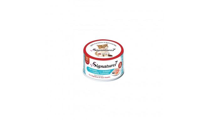 Signature7 Mackerel with Shrimp and Surimi can for cats 70g