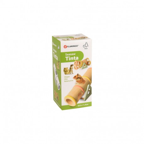 Flamingo näriliste kiik tunnel 16,5x7x9cm