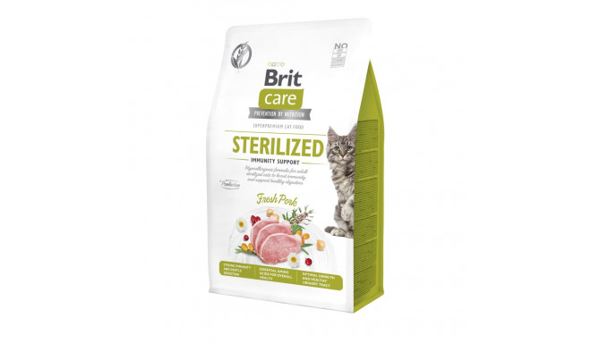 Brit Care Cat Grain-Free Sterilized Immunity Support cat food 0.4 kg